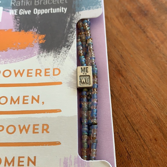 Rafiki wrap bracelet, pastels NWT - Picture 2 of 2